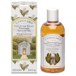Lily of the Valley Perfumed Shower Gel Pakalnučių aromato dušo ir vonios gelis, 250 ml 