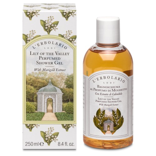 Lily of the Valley Perfumed Shower Gel Pakalnučių aromato dušo ir vonios gelis, 250 ml