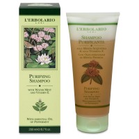 Purifying Shampoo with Water Mint and Vitamin E Valomasis šampūnas su pipirmėte, 200ml 