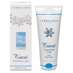 Tiaré Fluid Body Cream Taukmedžio aromato maitinantis ir drėkinantis kūno kremas, 200 ml 