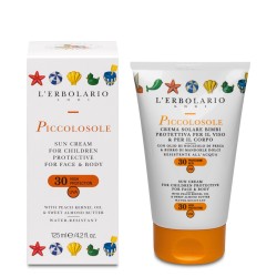 Piccolosole Sun Cream for Children 30 Apsauginis veido kremas nuo saulės vaikams, 125ml 