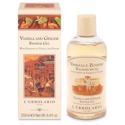 Vanilla and Ginger Shower Gel Vanilės ir imbiero aromato dušo ir vonios gelis, 250 ml 