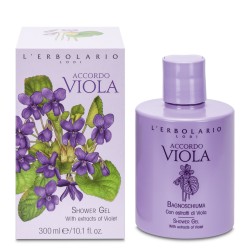 Accordo Viola Shower Gel Žibuoklių aromato dušo gelis, 300 ml  