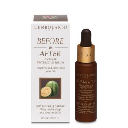Before and After Antiage Protective Serum Apsauginis veido ir kaklo serumas nuo saulės, 28ml 