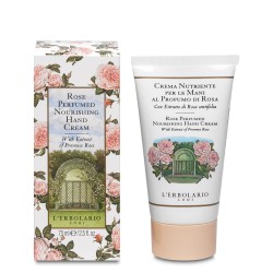 Rose Perfumed Nourishing Hand Cream Rožių aromato drėkinantis rankų kremas, 75 ml  