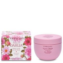 Shades of Dahlia Butter Scrub for the Body Gėlių aromato šveičiamasis kūno sviestas, 150 ml 
