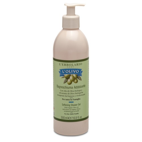 L'Olivo Softening Shower Gel Dušo gelis su alyvuogių aliejumi, 500 ml 