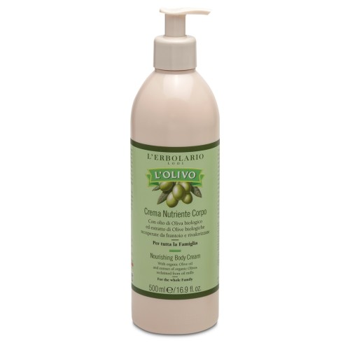 L'Olivo Body Cream Drėkinamasis kūno kremas su alyvuogių aliejumi, 500 ml