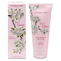 Tra i Ciliegi Perfumed Body Cream Parfumuotas vyšnių aromato kūno kremas, 200 ml 