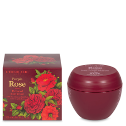 Purple Rose Perfumed Body Cream Parfumuotas rožių aromato kūno kremas, 200ml 