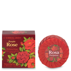 Perfumed Soap Purple Rose Rožių aromato kvapnusis muilas, 100g 
