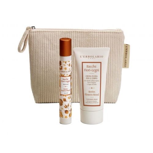Berries Flowers Wood Set: Perfume 15ml + Body Cream 75ml Kūno priežiūros rinkinys, 90ml
