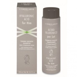 Hyaluronic Acid For Him Shower Shampoo Plaukų ir kūno prausiklis vyrams, 250ml 