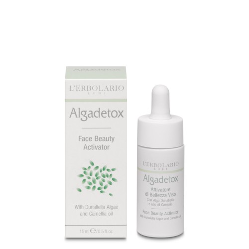 Algadetox Face Beauty Activator Veido aktyvatorius su dumbliais, 15ml