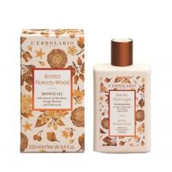 Berries Flowers Wood Shower Gel Dušo gelis, 250ml 