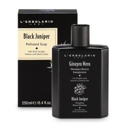 Black Juniper Kadagių kvapo plaukų ir kūno prausiklis vyrams, 250 ml 