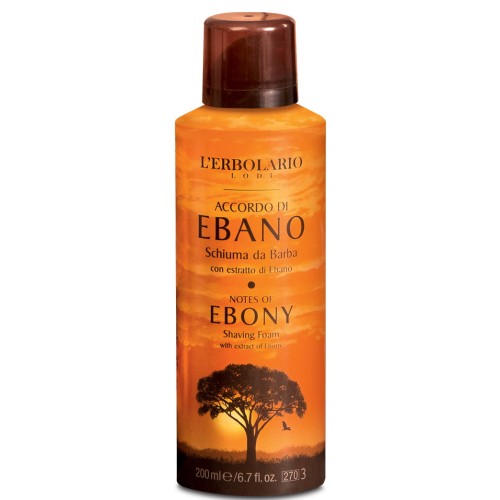 Ebony Shaving Foam Kvapiosios skutimosi putos, 200ml