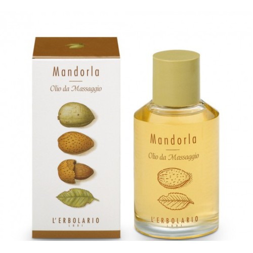 Mandorla Masažinis aliejus su migdolų ekstraktu, 125 ml