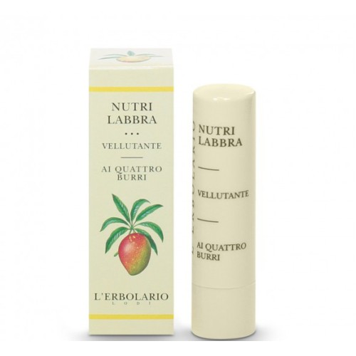 Nutri Labbra Vellutante Maitinamasis lūpų balzamas su augaliniais aliejais, 4,5ml