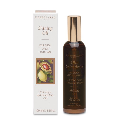 Shining Oil Purškiamas aliejus veidui, kūnui, plaukams, 100ml