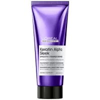 Keratin Alpha Sleek glotninamoji priemonė plaukams, 200 ml 