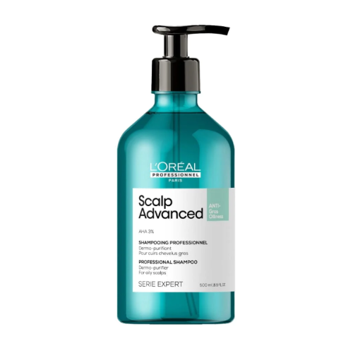 Scalp  Advanced Anti-Oillness Dermo-Purifier Shampoo Valomasis šampūnas besiriebaluojantiems plaukams, 500ml