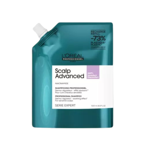 Scalp Advanced Anti-Discomfort Soothing Shampoo Refill Šampūno jautriai galvos odai papildymas, 500ml