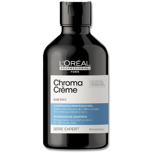 Chroma Crème Blue Ash Tonuojantis šampūnas dažytiems plaukams, 300ml