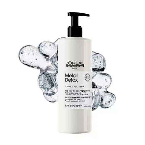 Metal Detox Anti-Porosity Filler Pre-Shampoo Plaukus užpildanti priemonė prieš plovimą, 250ml