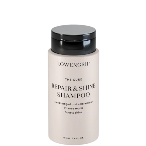 The Cure Repair & Shine Shampoo Atkuriamasis šampūnas pažeistiems plaukams, 100ml
