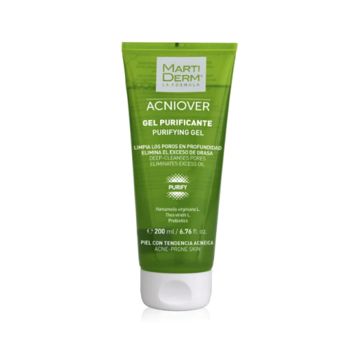 ACNIOVER Purifying Gel Valomasis gelis į aknę linkusiai odai, 200ml