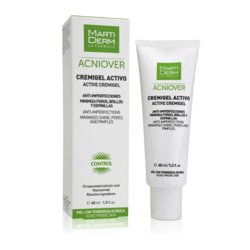 ACNIOVER Cream-Gel Aktyvus kremas-gelis į aknę linkusiai odai, 40ml