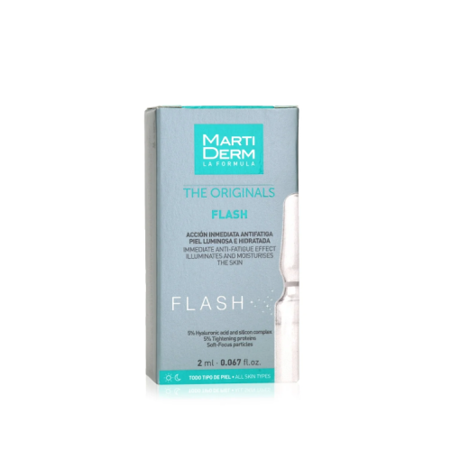 FLASH Nuovargio žymes šalinančios veido ampulės, 1vnt.