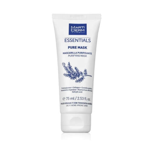 Pure Mask Baltojo molio kaukė veidui, 75ml