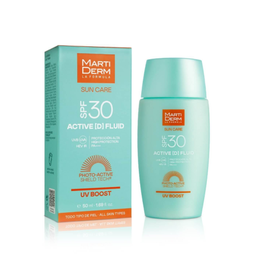Sun Care SPF30 Active [D] Fluid Fluidinis veido kremas su apsauga nuo saulės, 50ml