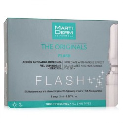 FLASH Nuovargio žymes šalinančios veido ampulės, 5vnt. 