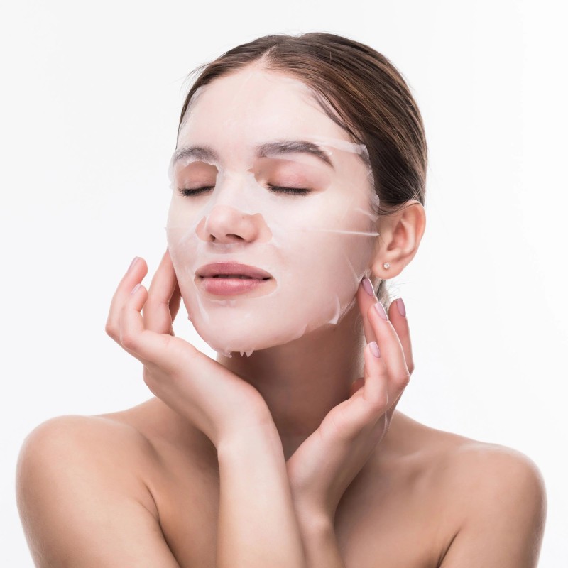 HYALURONIC ACID Professional Sheet Mask Lakštinė veido kaukė su hialuronu, 22ml