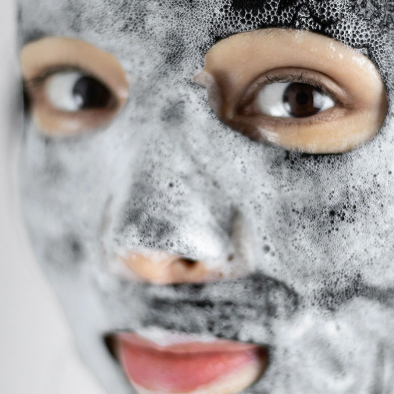 DETOXIFYING Professional Sheet Mask Valomoji lakštinė veido kaukė, 20ml