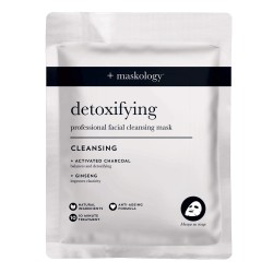 DETOXIFYING Professional Sheet Mask Valomoji lakštinė veido kaukė, 20ml 
