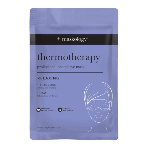 THERMOTHERAPY Heated Eye Mask Šildanti lakštinė paakių kaukė, 16g