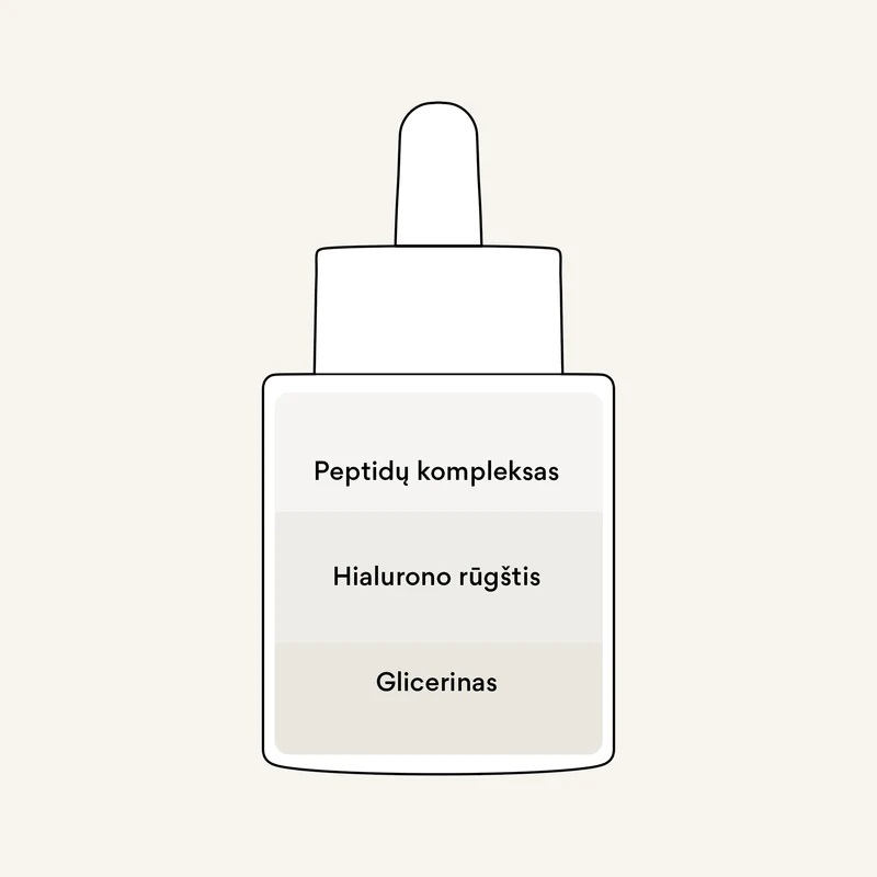 Peptide Boost Serumas kovai su raukšlėmis, 50ml