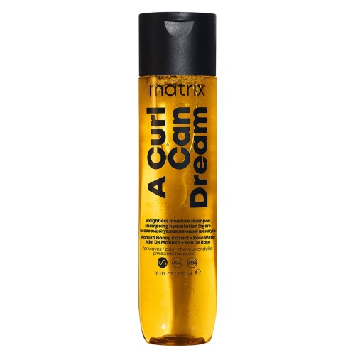 A Curl Can Dream Weightless Moisture Shampoo Drėkinamasis šampūnas garbanotiems plaukams, 300ml