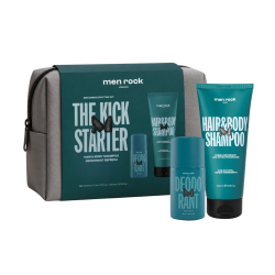 The Kick Starter Grooming Routine Kit Kūno priežiūros rinkinys vyrams, 1vnt 