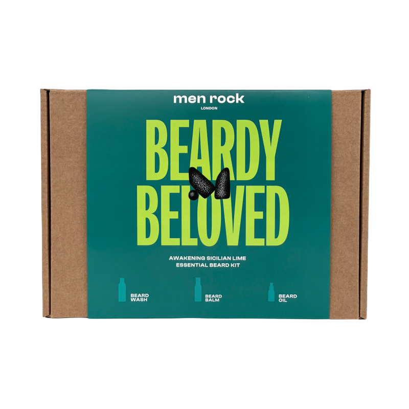 Beardy Beloved Awakening Sicilian Lime Beard Kit Barzdos priežiūros rinkinys, 1vnt