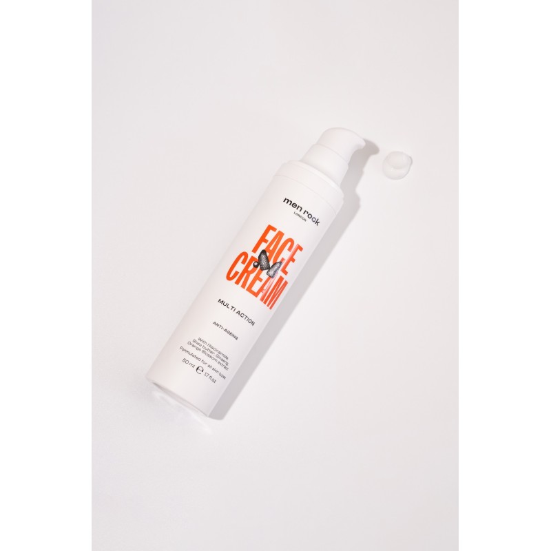 Face Cream Multi Action Daugiafunkcis veido kremas vyrams su niacinamidu, 50ml