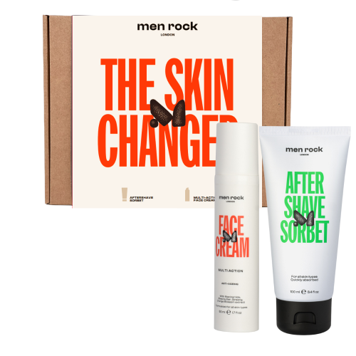 THE SKIN CHANGER Face Care Kit Veido priežiūros priemonių rinkinys vyrams, 1vnt