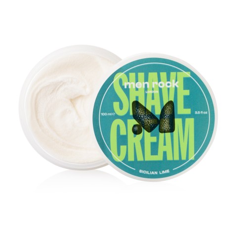 Sicilian Lime Shave Cream Laimų aromato skutimosi kremas, 100ml