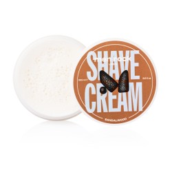 Sandalwood Shave Cream Saltalmedžio aromato skutimosi kremas, 100ml 
