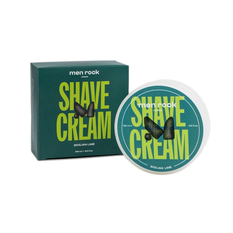 Sicilian Lime Shave Cream Laimų aromato skutimosi kremas, 100ml