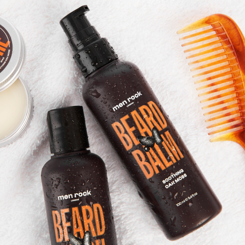 Duo Soothing Oak Moss Beard Kit Barzdos priežiūros rinkinys, 1 vnt.